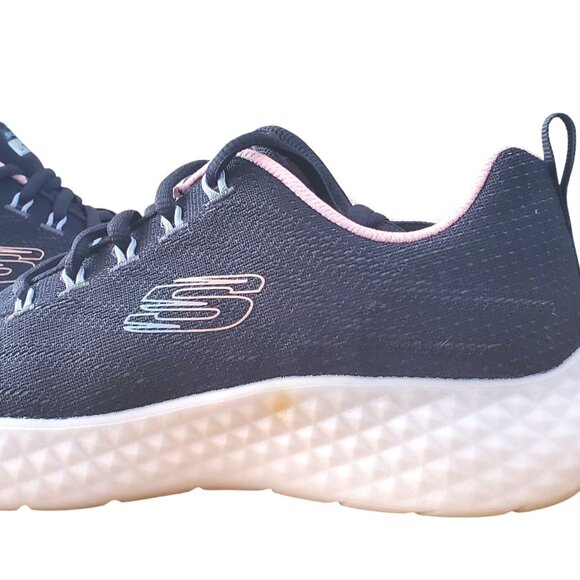 Skechers Womens 7.5 Lite Foam Air-Cooled Memory Foam Sneakers Activewear Shoes - Picture 9 of 9